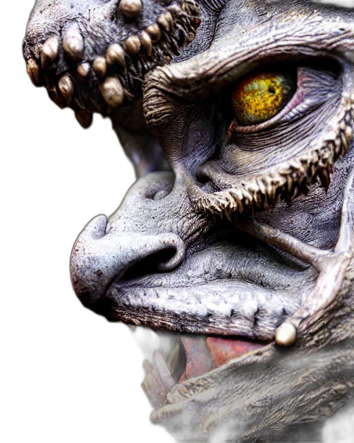 creature, dragon, mask, face transparent PNG cut-out