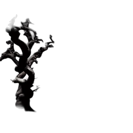 tree, crown, dragon, staff transparent PNG cut-out