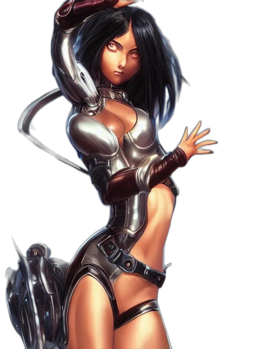 robot, weapon, concept art, fantasy art transparent PNG cut-out