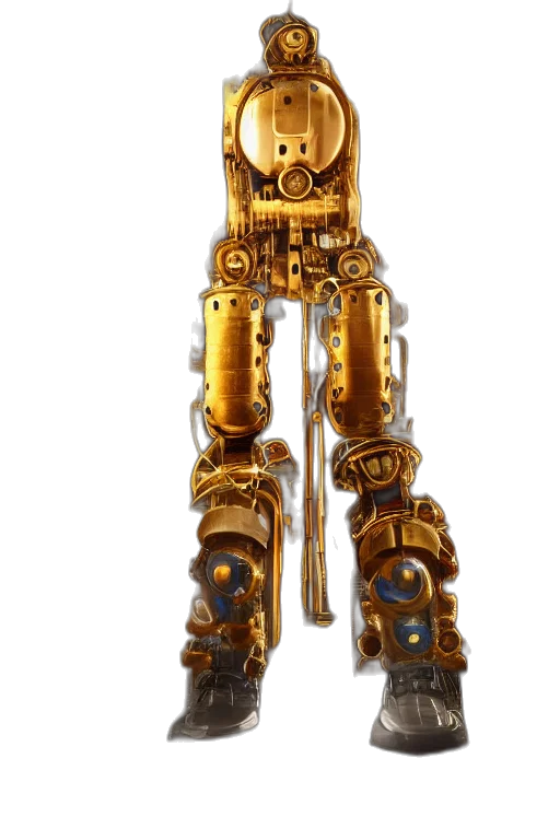 robot, weapon, jewelry, staff transparent PNG cut-out