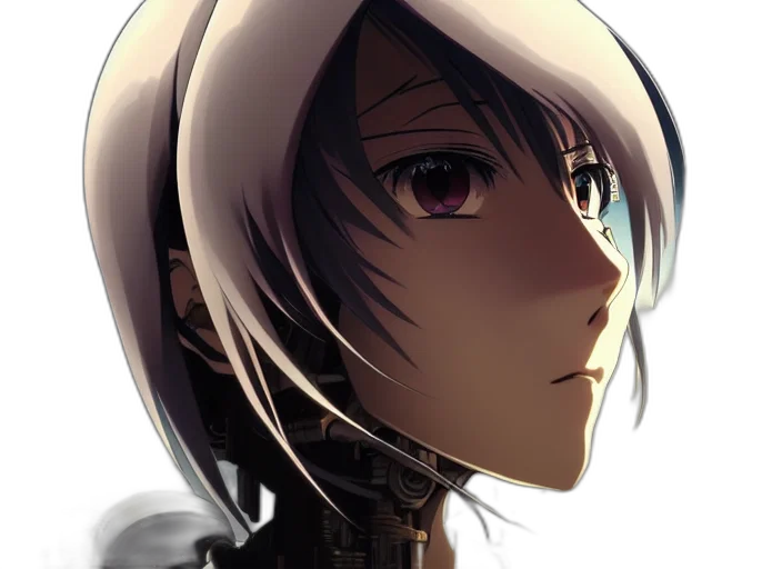face, robot, mask, weapon transparent PNG cut-out