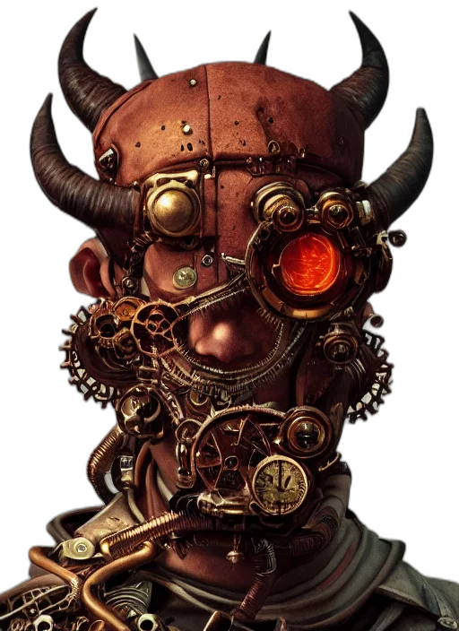 mask, robot, face, staff transparent PNG cut-out