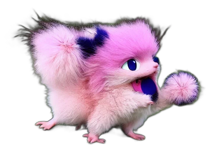 creature, animal, hair, dragon transparent PNG cut-out