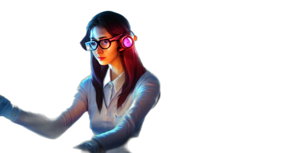 staff, concept art, 3d render, pixel art transparent PNG cut-out