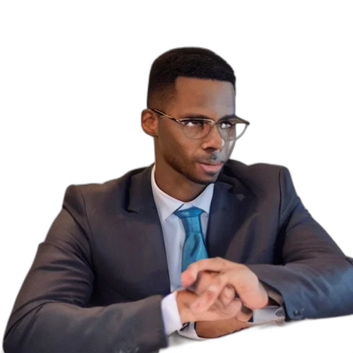 staff, face, furniture, jacket transparent PNG cut-out