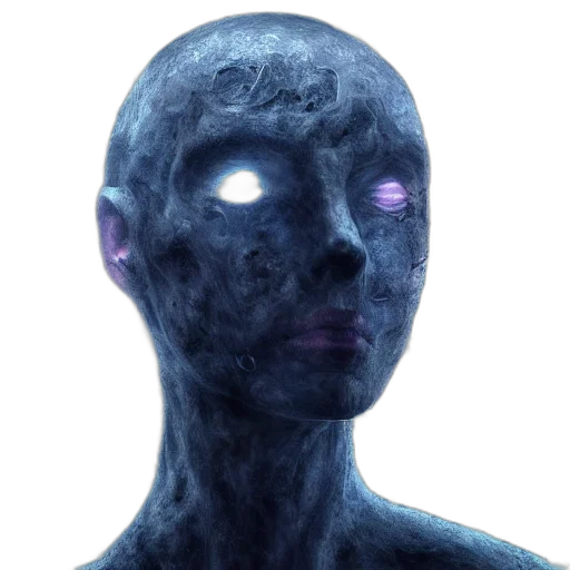 mask, face, creature, robot transparent PNG cut-out