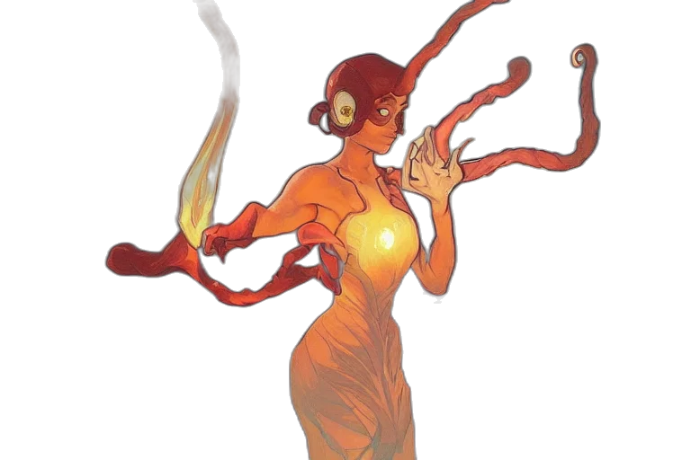 staff, dress, concept art, comic book art transparent PNG cut-out