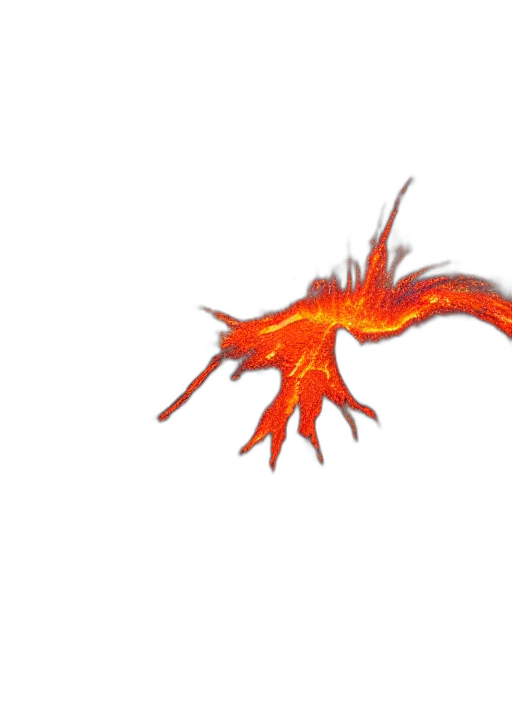 dragon, creature, animal, hair transparent PNG cut-out