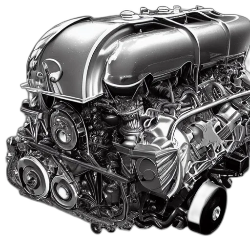 car, engine, runs, off transparent PNG cut-out