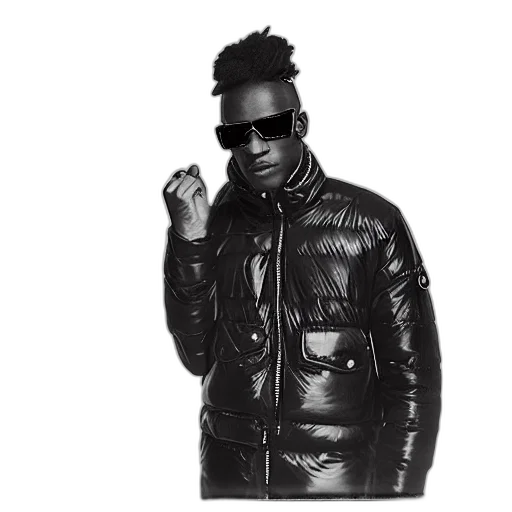 jacket, animal, face, photorealistic transparent PNG cut-out