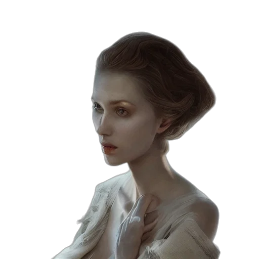 face, crown, staff, dress transparent PNG cut-out