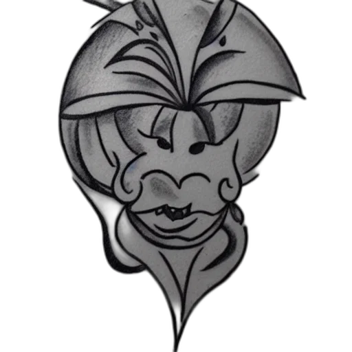 crown, mask, dragon, flower transparent PNG cut-out