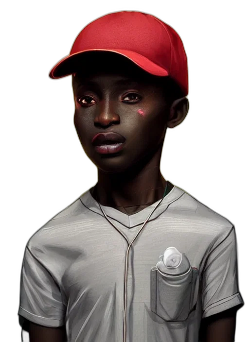 staff, face, hat, concept art transparent PNG cut-out