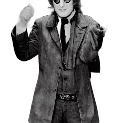 jacket, staff, john, lennon transparent PNG cut-out
