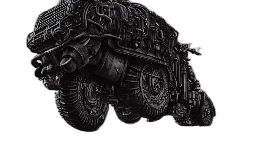 car, weapon, robot, animal transparent PNG cut-out