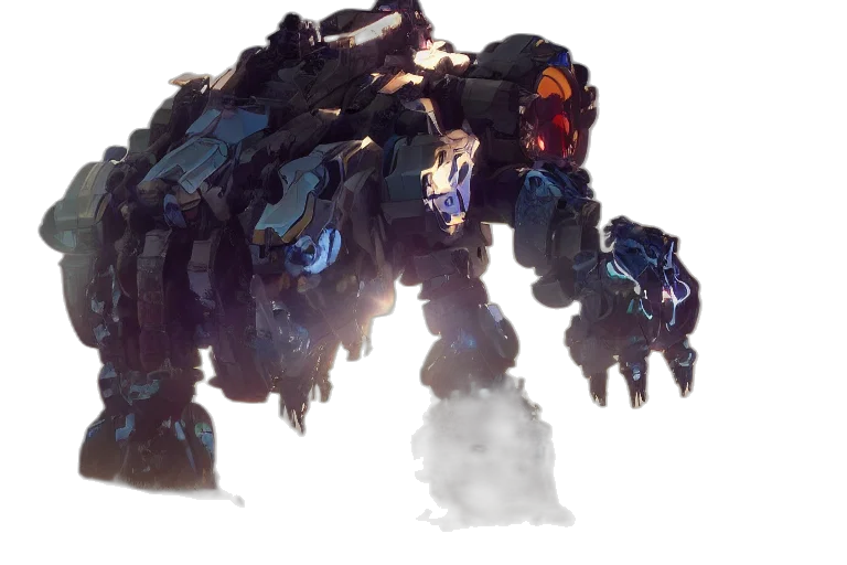 robot, weapon, creature, dragon transparent PNG cut-out
