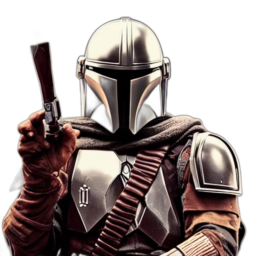 sword, weapon, staff, robot transparent PNG cut-out