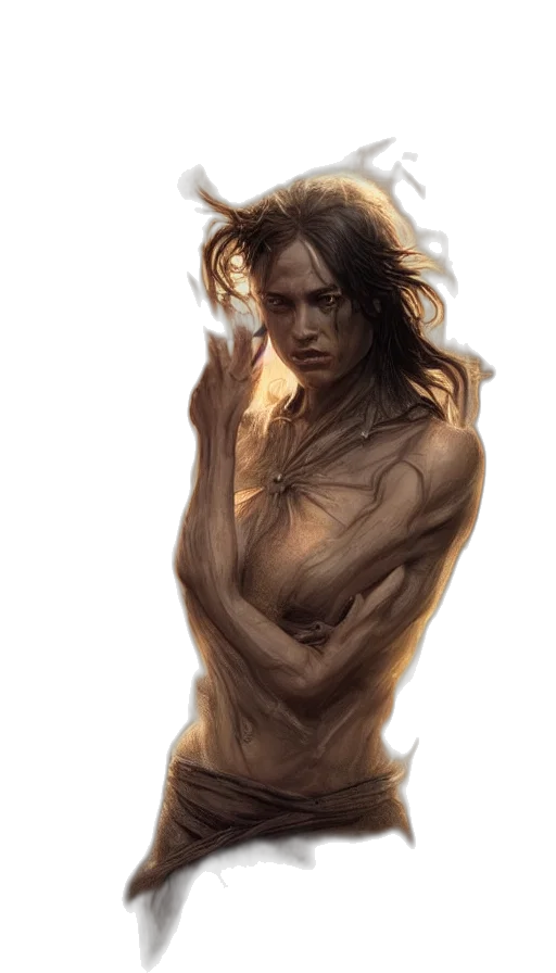 creature, face, fantasy art, concept art transparent PNG cut-out