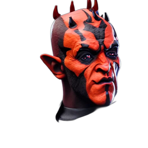 mask, face, staff, creature transparent PNG cut-out