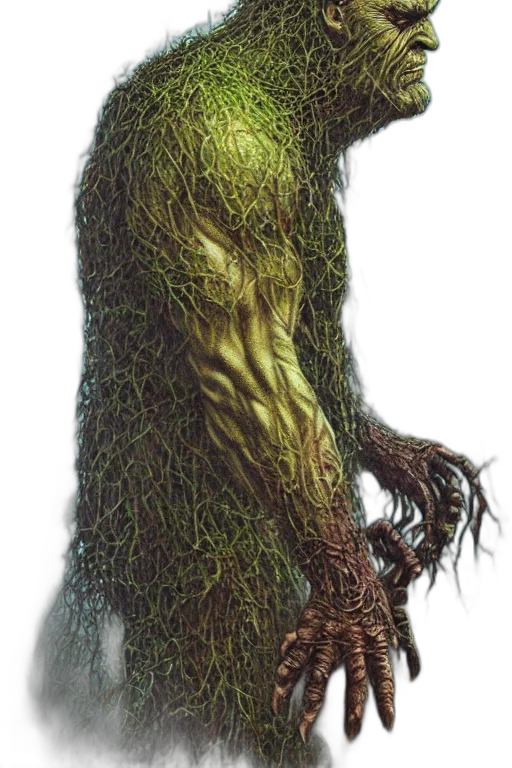 creature, hair, tree, animal transparent PNG cut-out