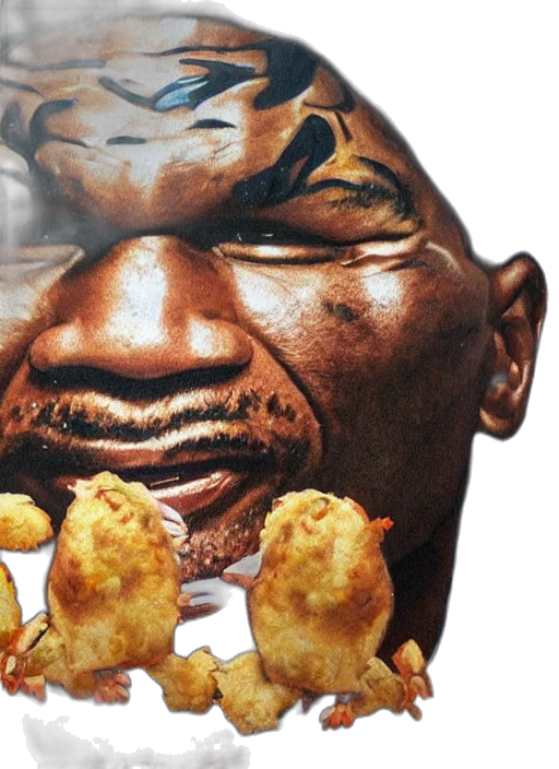 food, face, animal, photorealistic transparent PNG cut-out