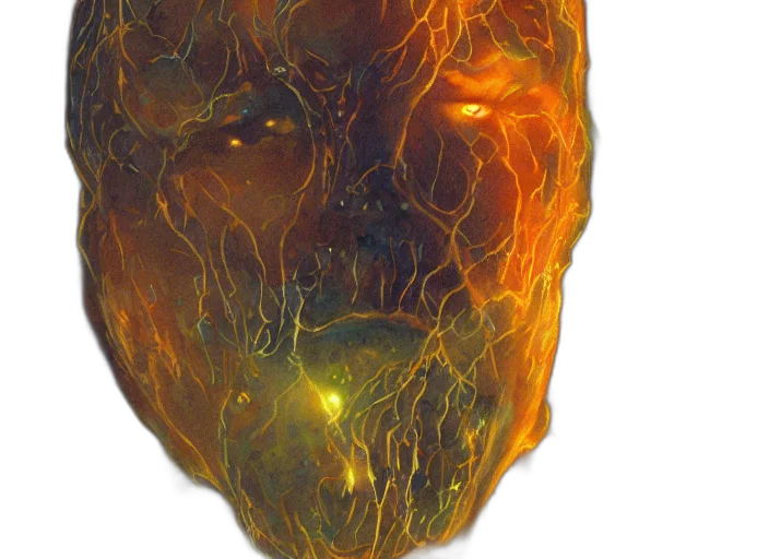 mask, face, creature, hair transparent PNG cut-out