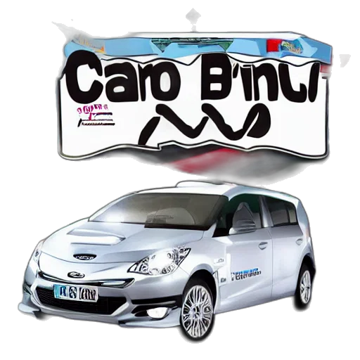 car, cartoon, concept art, carro transparent PNG cut-out