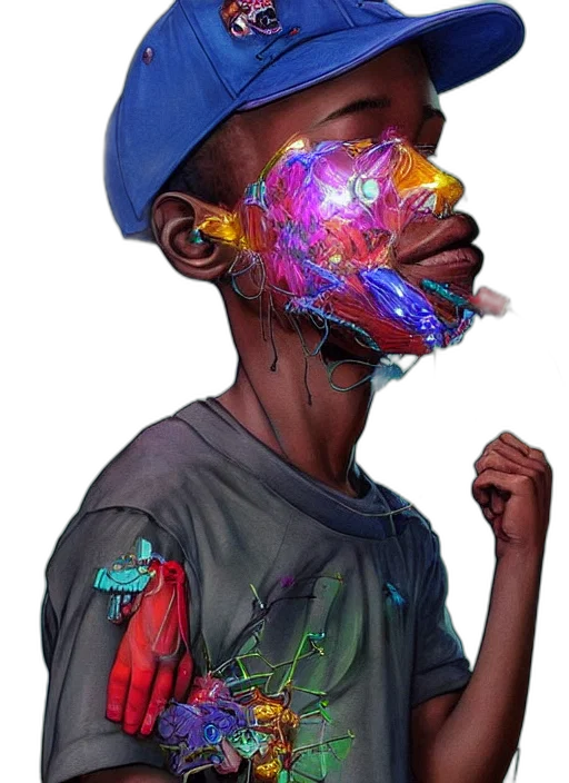 mask, face, hat, jacket transparent PNG cut-out