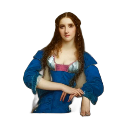 dress, jewelry, jacket, face transparent PNG cut-out