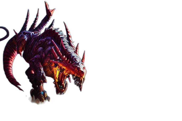 dragon, creature, weapon, animal transparent PNG cut-out