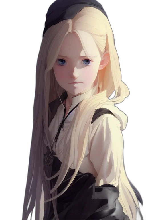 face, staff, dress, hair transparent PNG cut-out