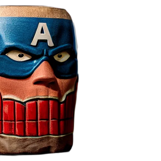 mask, face, comic book art, 3d render transparent PNG cut-out