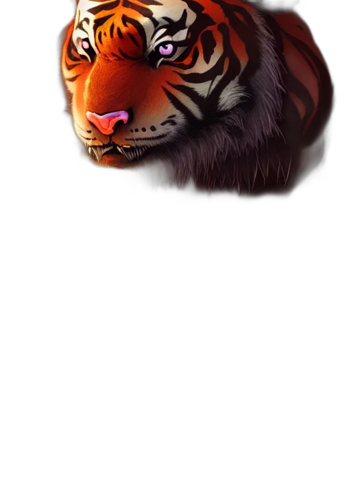 animal, mask, crown, face transparent PNG cut-out