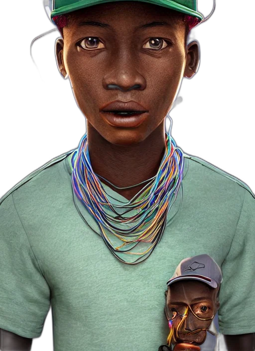 jewelry, face, hat, staff transparent PNG cut-out