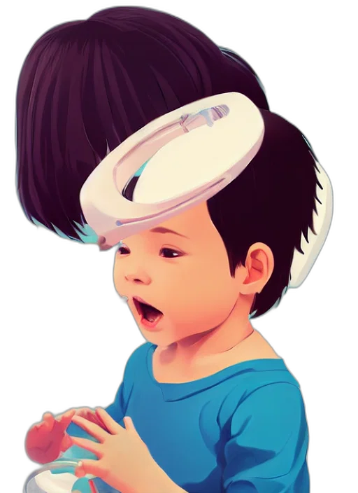 hat, mask, face, robot transparent PNG cut-out