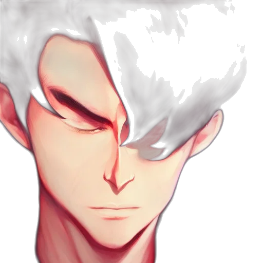 face, hair, mask, creature transparent PNG cut-out
