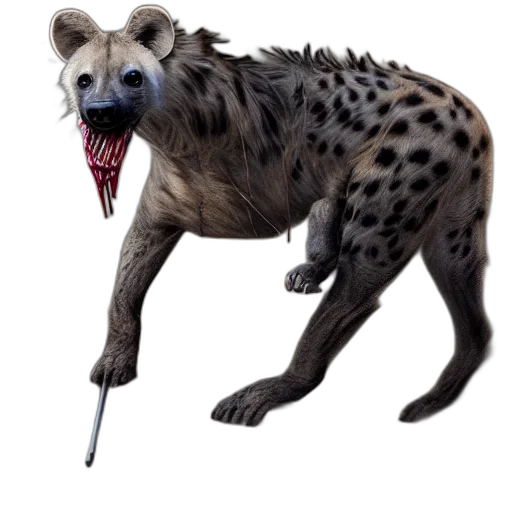 animal, creature, staff, weapon transparent PNG cut-out