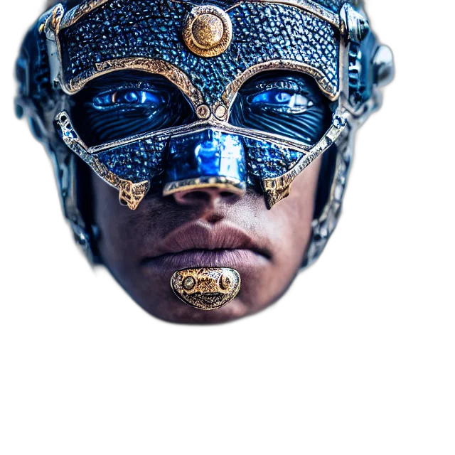 mask, face, crown, jewelry transparent PNG cut-out