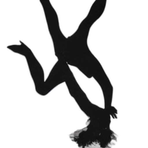 hair, staff, creature, mask transparent PNG cut-out