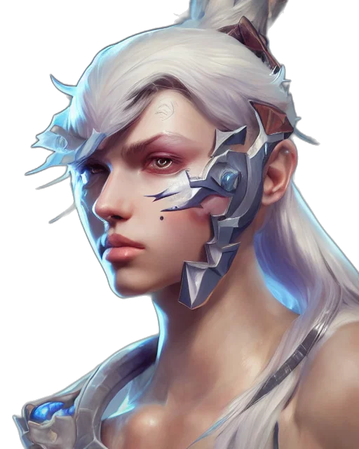 face, robot, mask, dragon transparent PNG cut-out