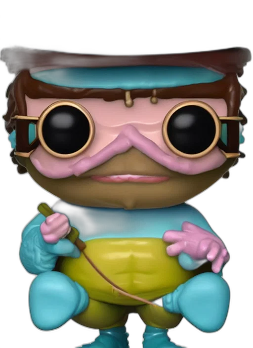 staff, concept art, 3d render, cartoon transparent PNG cut-out