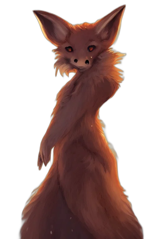 creature, staff, animal, dress transparent PNG cut-out