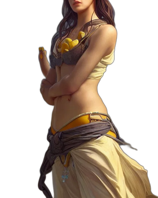 staff, dress, weapon, jewelry transparent PNG cut-out