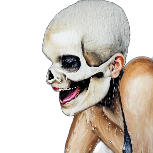 mask, face, creature, jewelry transparent PNG cut-out
