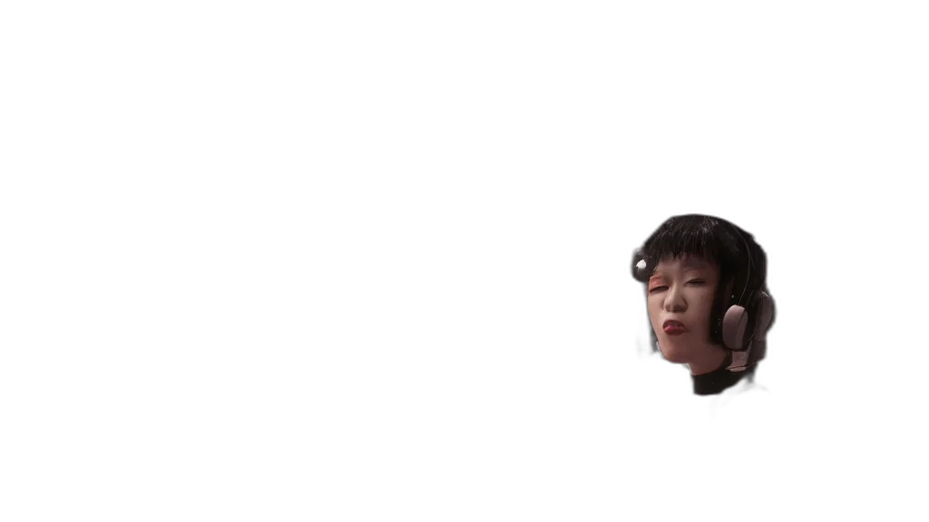face, hair, mask, robot transparent PNG cut-out