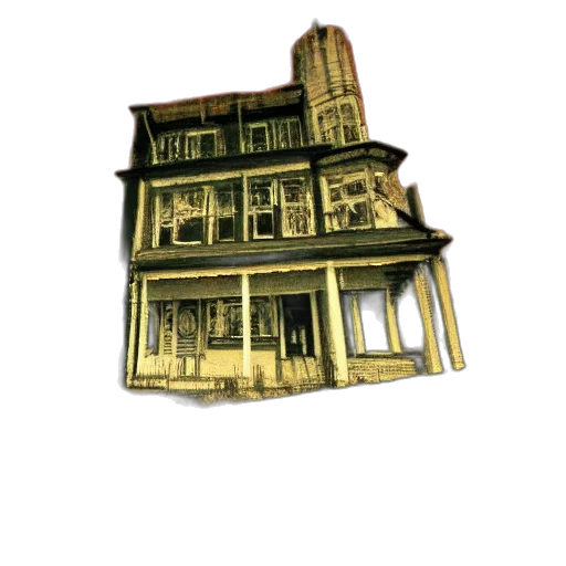 building, furniture, 3d render, concept art transparent PNG cut-out