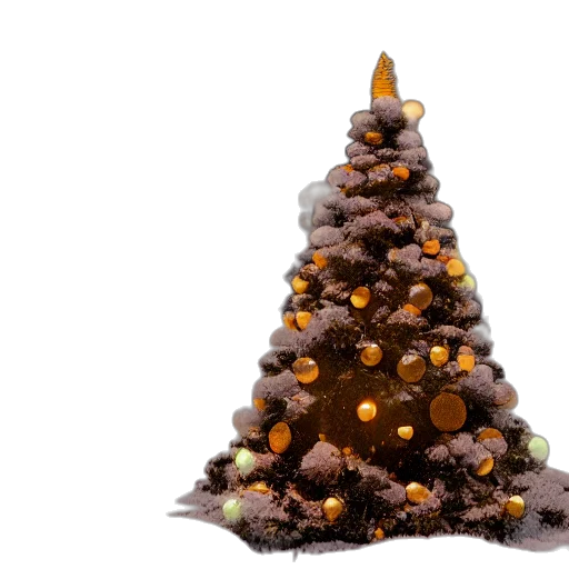 tree, food, 3d render, photorealistic transparent PNG cut-out