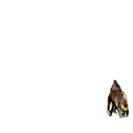 animal, creature, staff, weapon transparent PNG cut-out