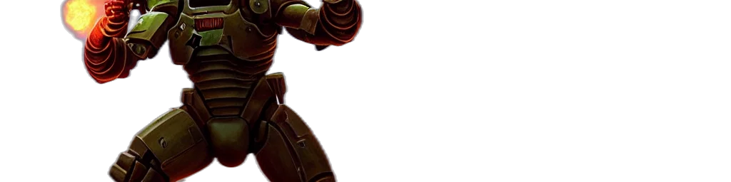 robot, weapon, staff, face transparent PNG cut-out