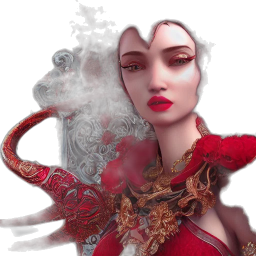 dragon, mask, jewelry, face transparent PNG cut-out